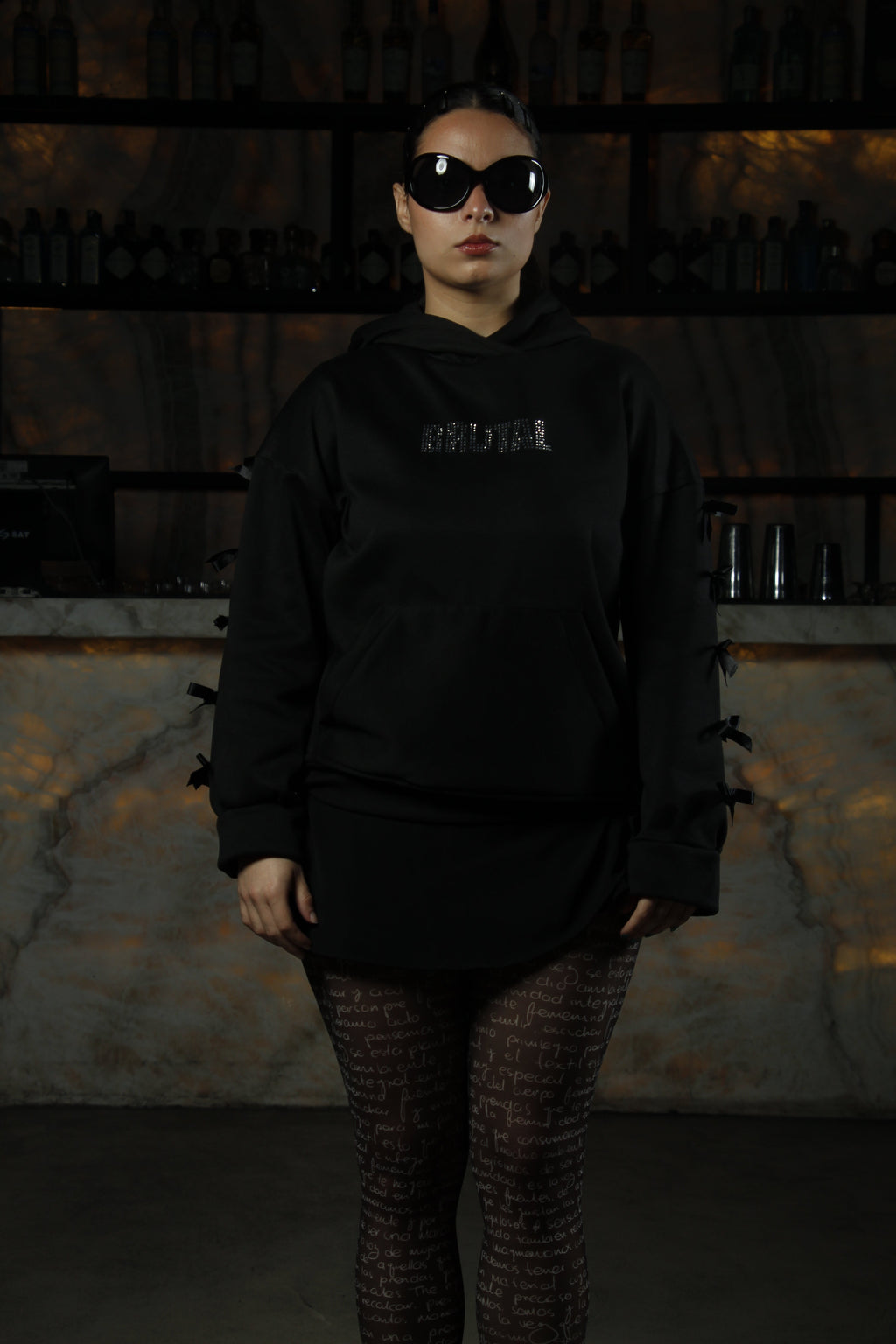 Midnight Bows Hoodie